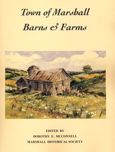 cover of the book, 'Town of Marshall Farms & Barns'